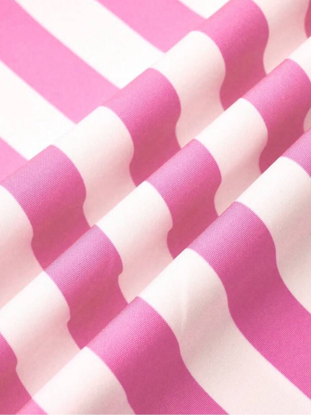 Striped Ruffle Maxi Dress Smocked Bust Tie Straps pink - Picture 3 of 3